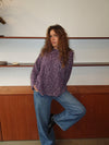 Lunuda striktrøje - Lilla