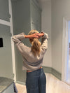 Moda striktrøje - Beige