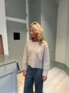 Moda striktrøje - Beige
