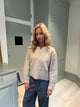 Moda striktrøje - Beige