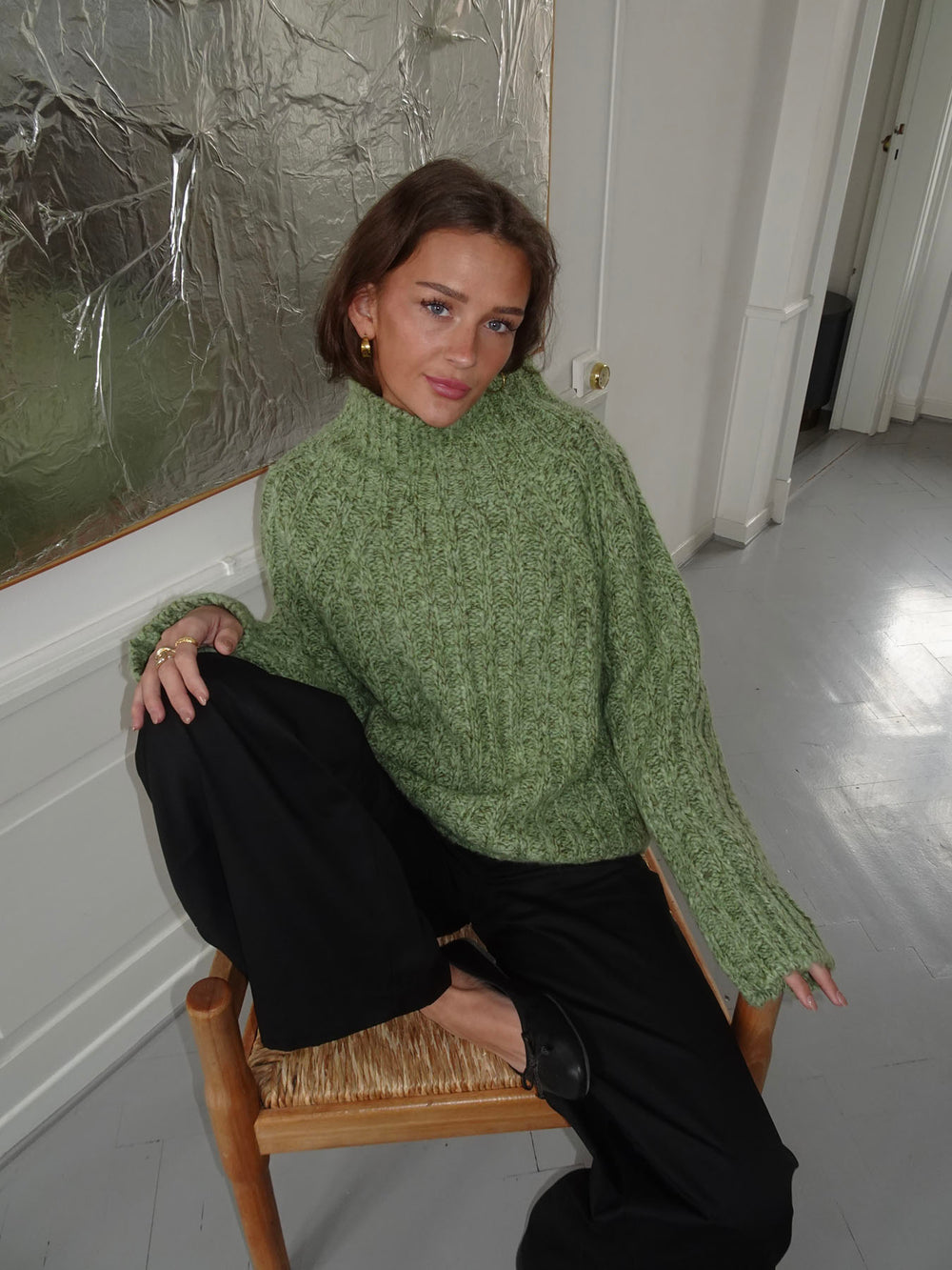 Tikka striktrøje - Grøn