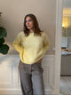 Genevieve striktrøje - Gul