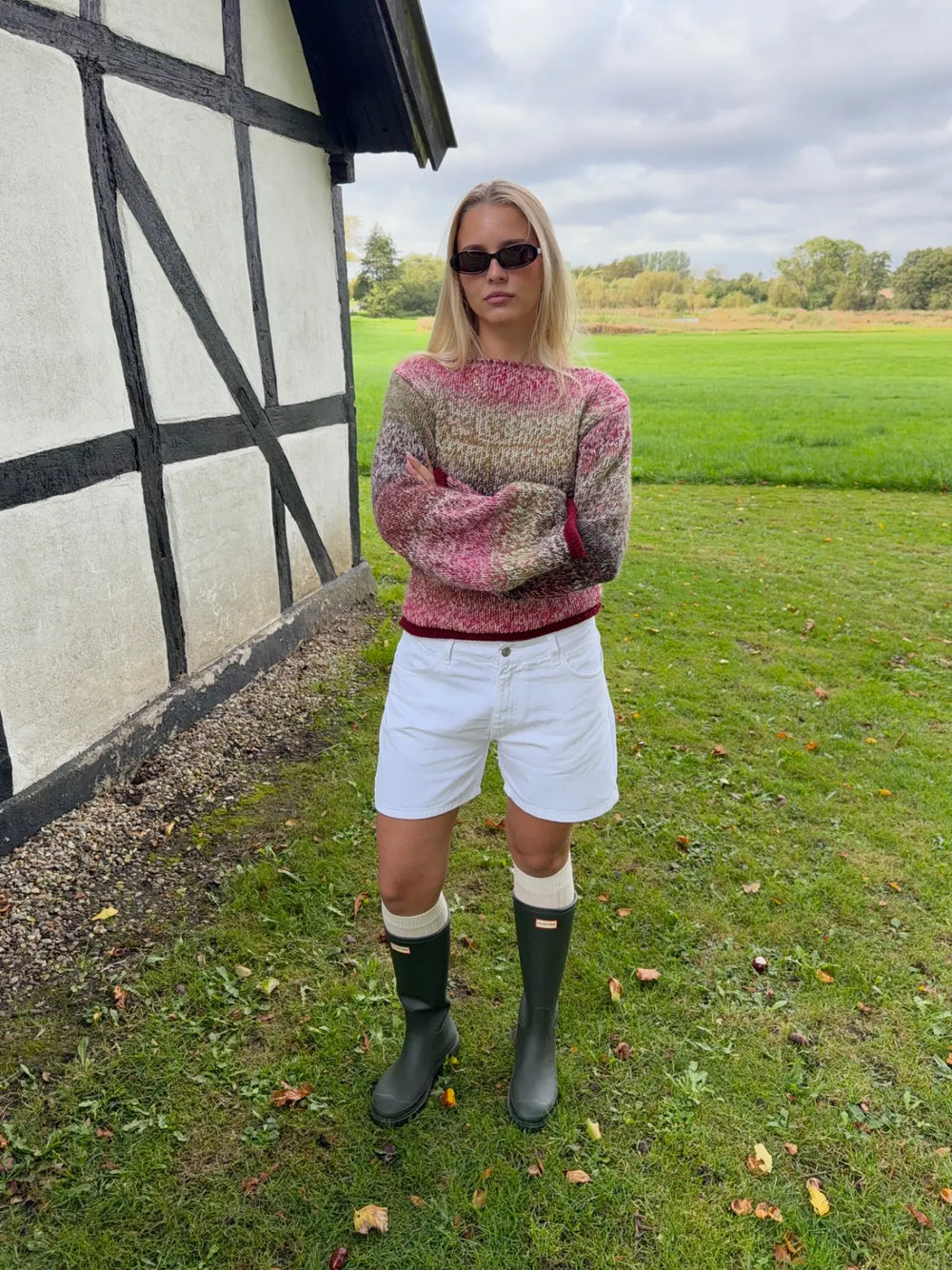 Polena striktrøje - Multifarvet