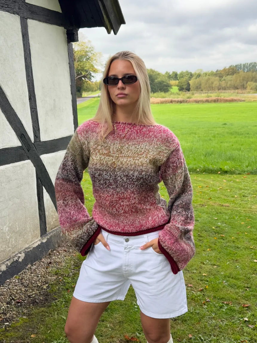 Polena striktrøje - Multifarvet