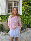 Raffaella kabelstrik - Lyserød