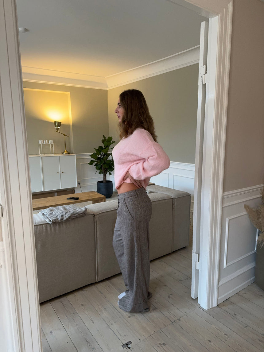 Olia suitbukser med opsmøg - Brun