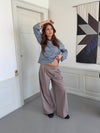 Belliano suitbukser - Taupe