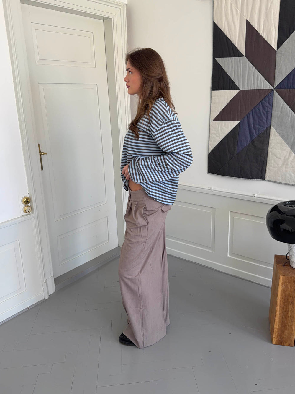 Belliano suitbukser - Taupe