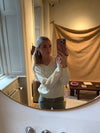 Aiko sweater med v-udskæring - Gul