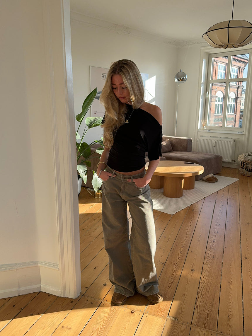Florine t-shirt - Sort