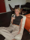 Eleni t-shirt - Brun