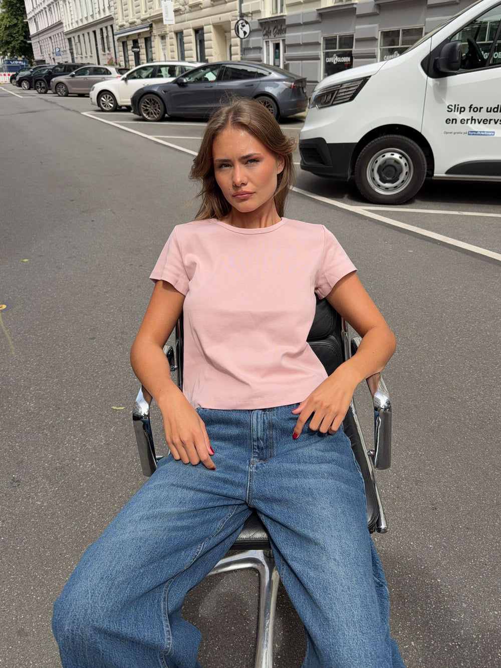Marta t-shirt - Lyserød