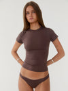 Flex t-shirt - Brun