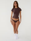 Flex t-shirt - Brun