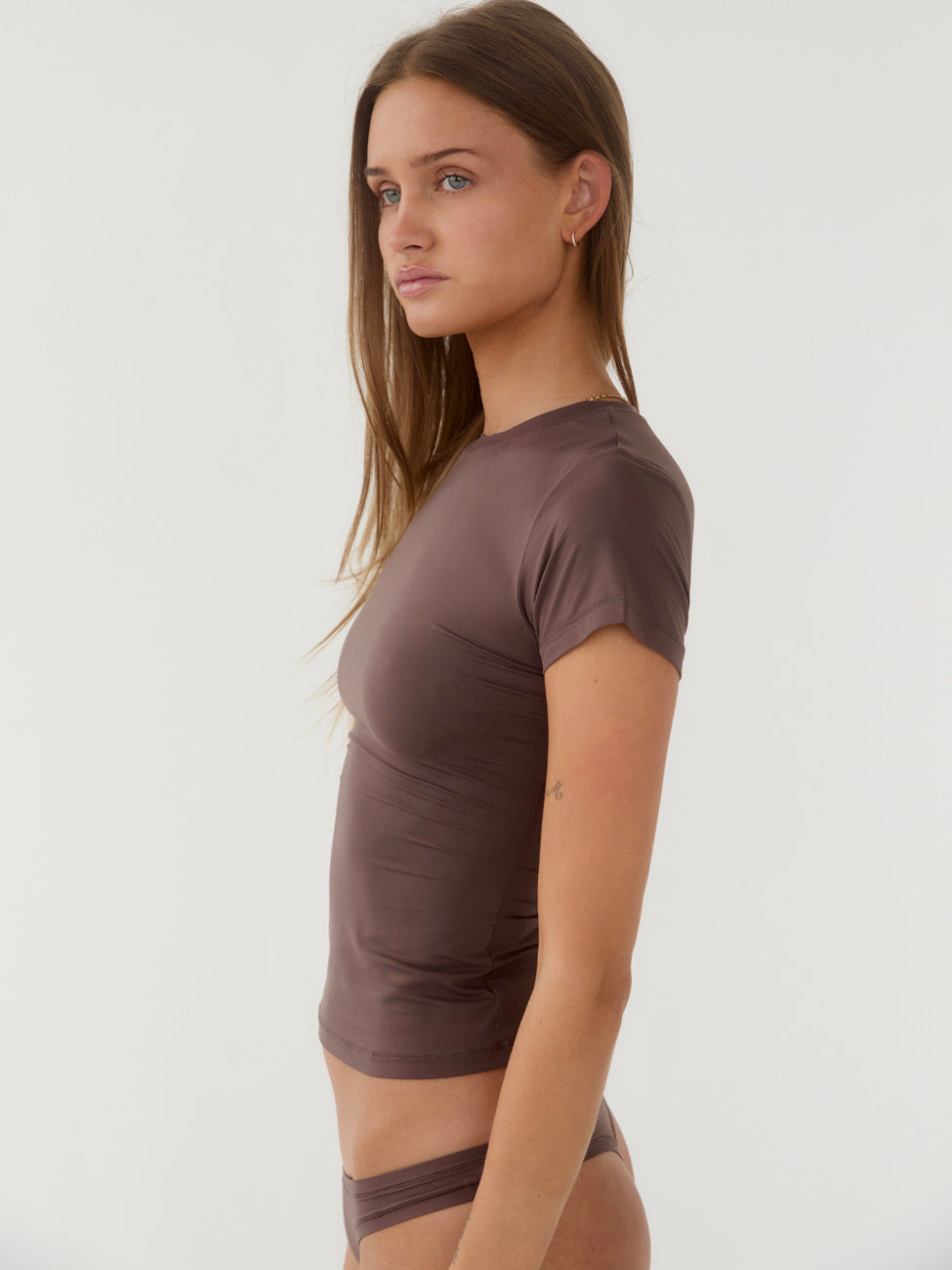 Flex t-shirt - Brun
