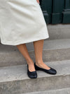 Tuvina split toe ballerina - Sort