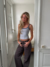 Wren tank top - Grå/navy