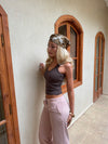 Chiara tanktop - Lys brun