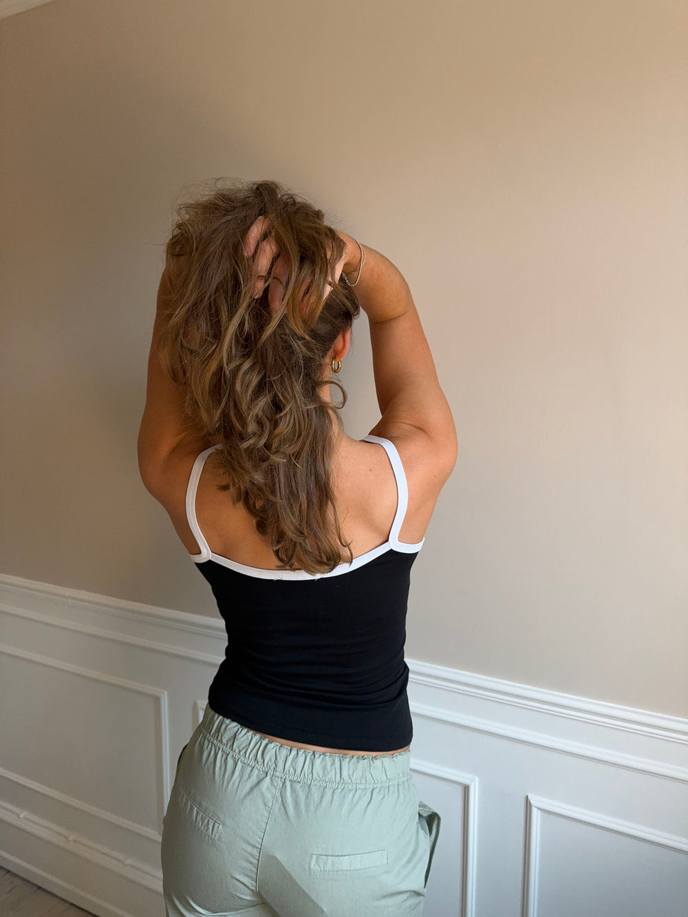 Wren tank top - Sort