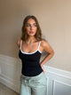Wren tank top - Sort