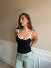 Wren tank top - Sort