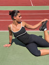Speedana tanktop - Jet black/cloud