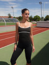 Speedana tanktop - Jet black/cloud