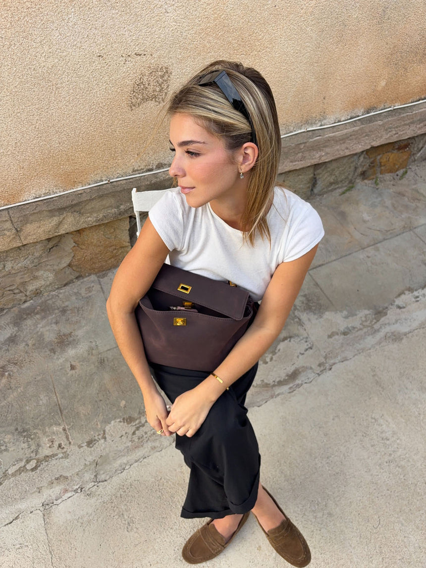 Copenhagen taske - Brun