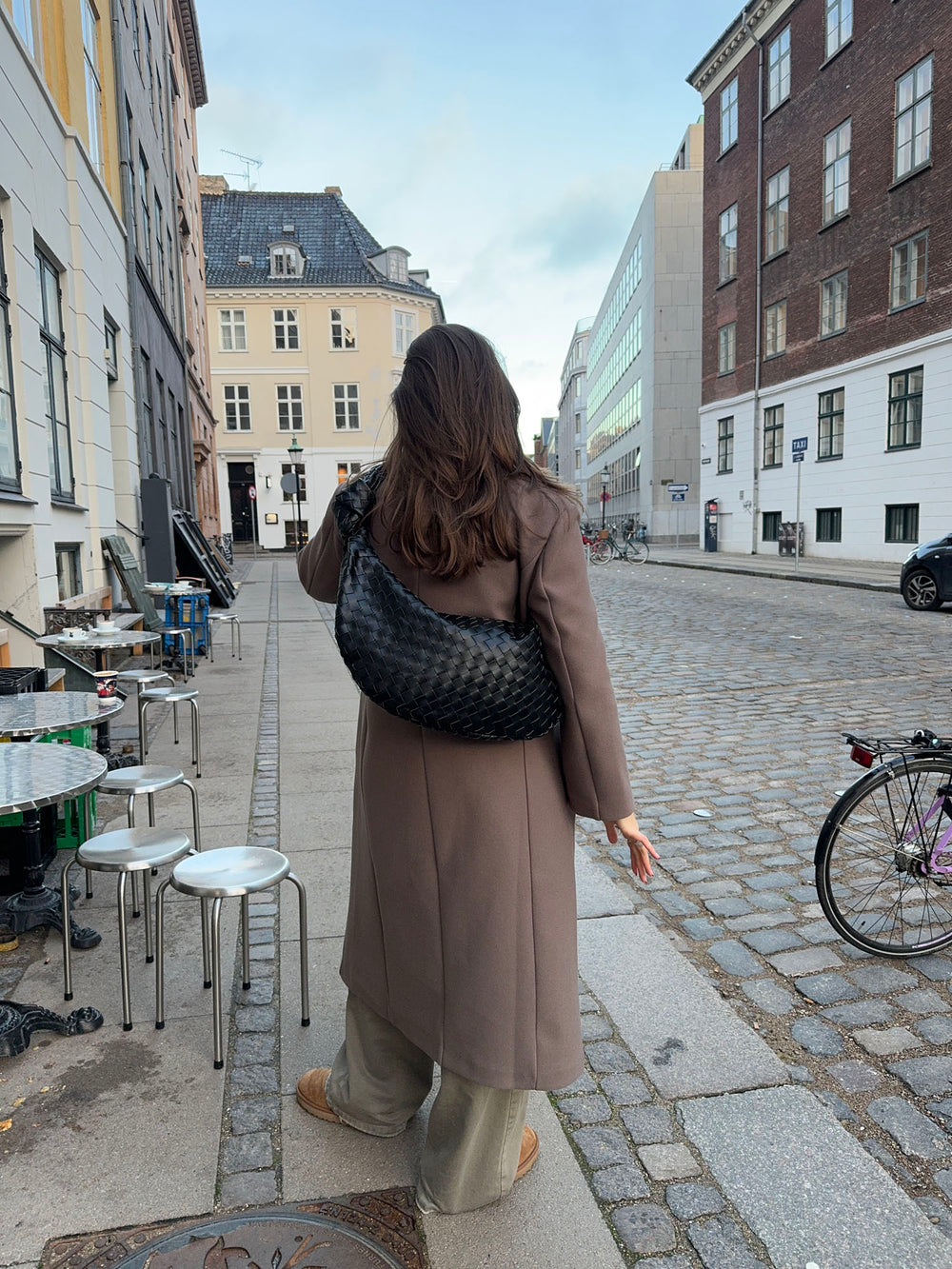 Florence taske stor version - Sort