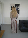 Selina ternede suit bukser - Brun/taupe