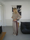 Selina ternede suit bukser - Brun/taupe