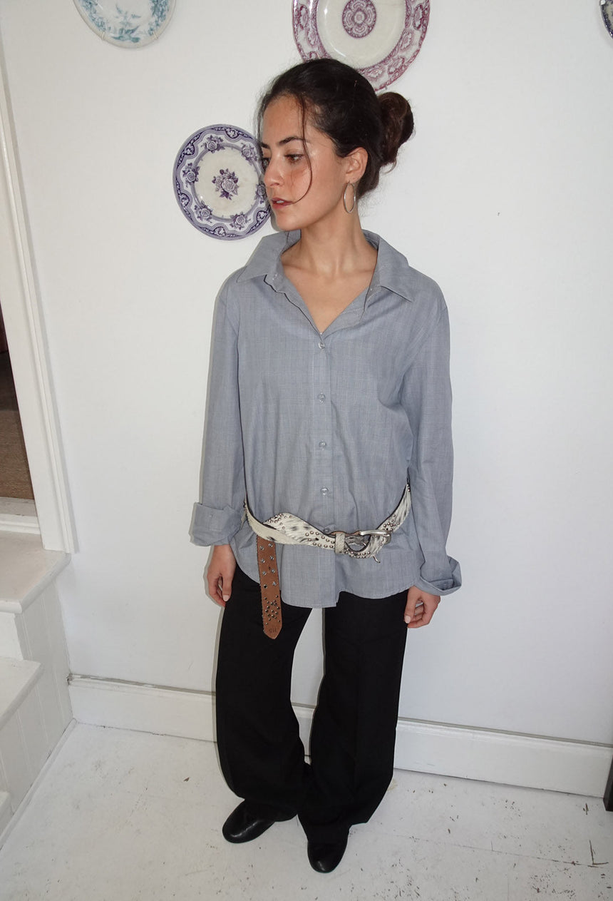 Liora ternet skjorte - Grå