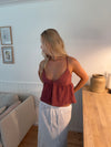 Sussie top - Støvet rosa