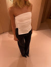 Naia bandeau top - Hvid