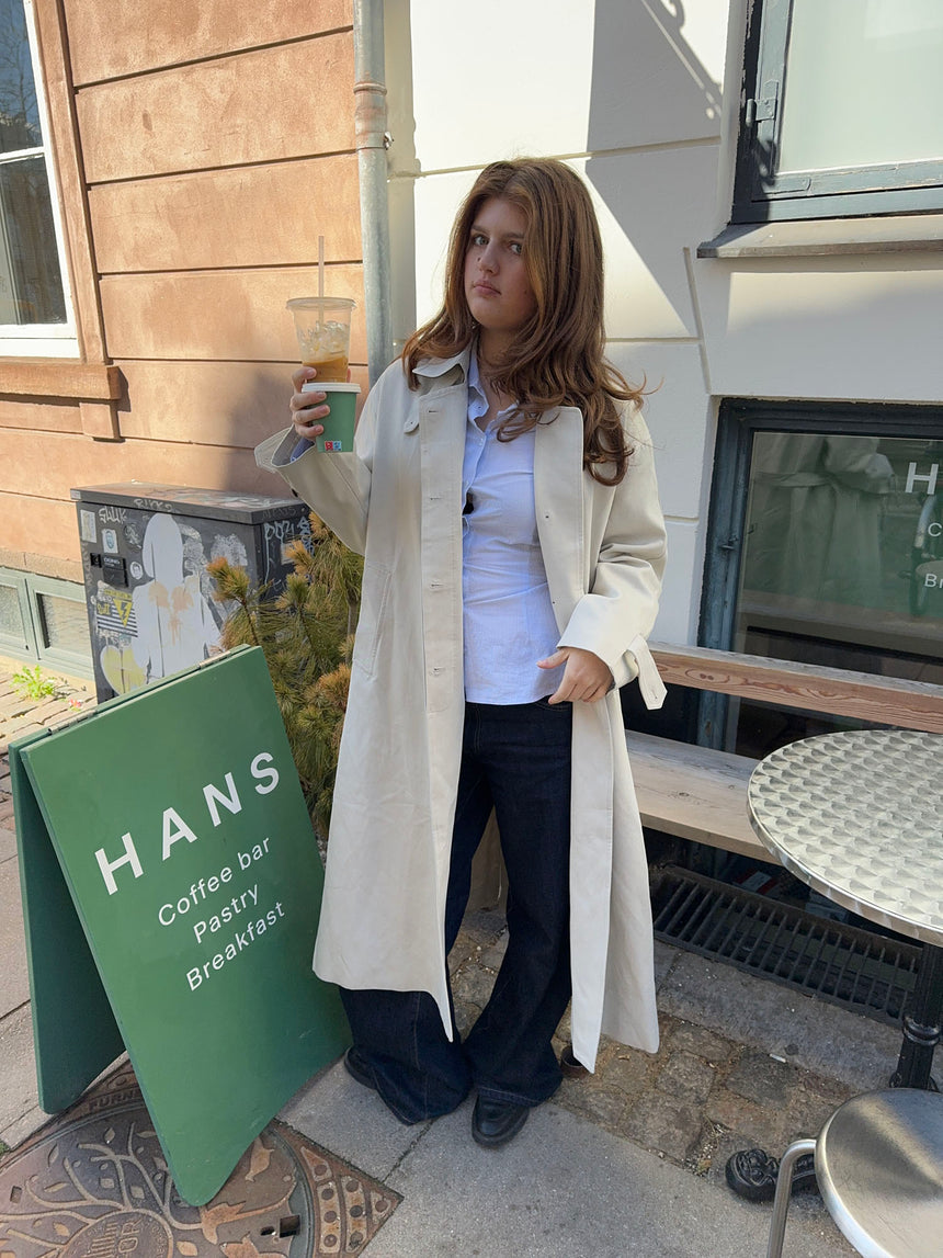 Tindraline trenchcoat - Off white