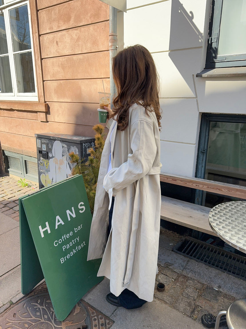 Tindraline trenchcoat - Off white