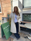Tindraline trenchcoat - Off white