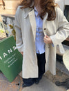 Tindraline trenchcoat - Off white