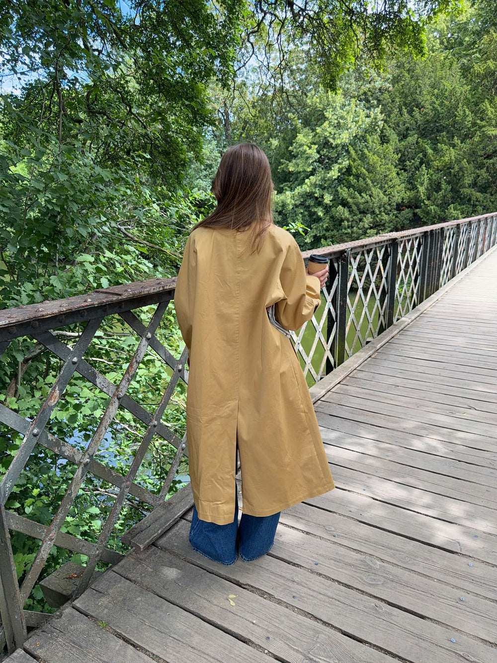 Jujava trenchcoat - Gul