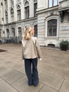 Monica kort trenchcoat - Beige