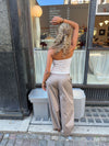 Zera tubetop i blonde - Hvid