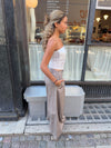 Zera tubetop i blonde - Hvid