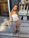 Zera tubetop i blonde - Hvid