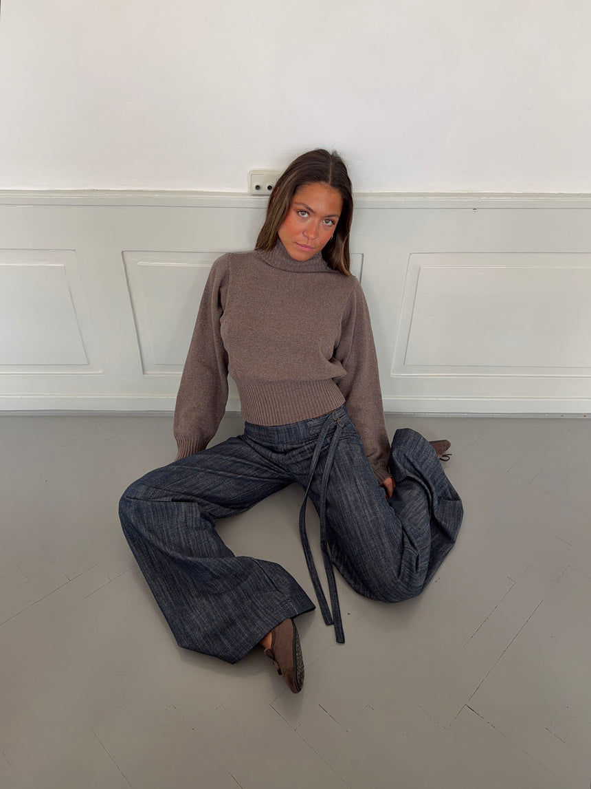 Vivina turtleneck - Brun