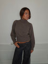 Vivina turtleneck - Brun