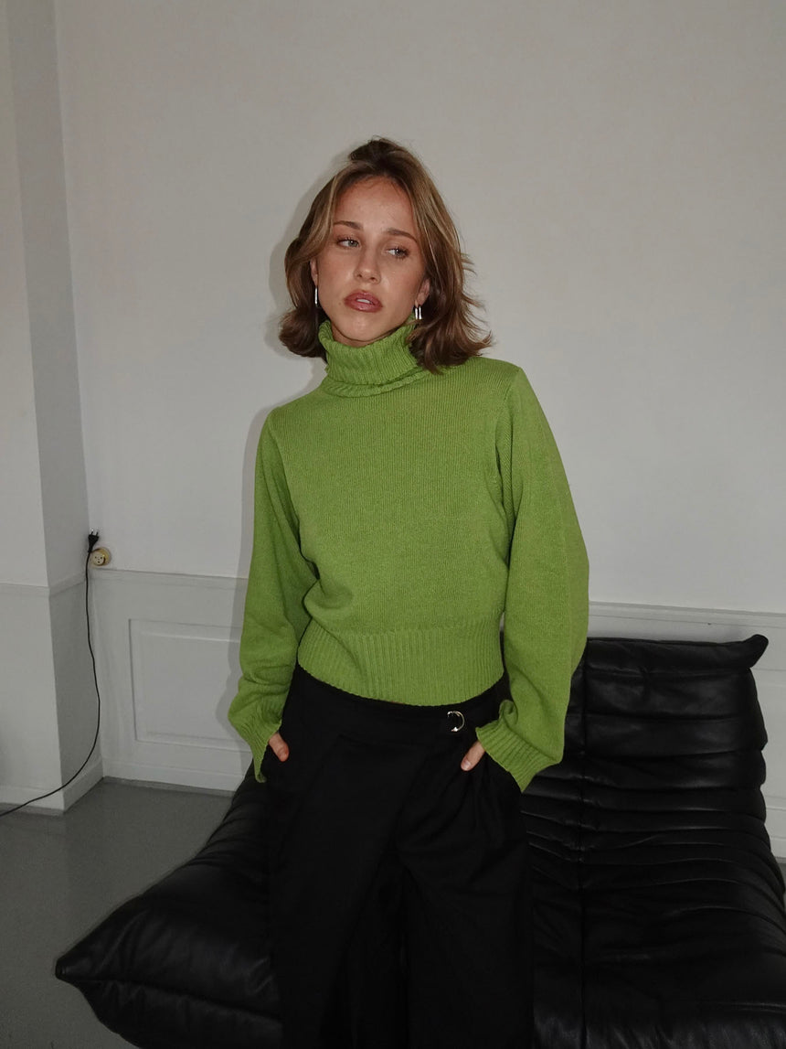 Vivina turtleneck - Grøn
