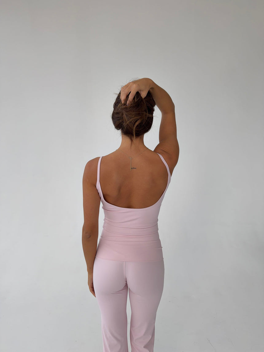 Lively v-neck tank top - Candyfloss