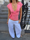 Malin Tomkins wraptop - Coral