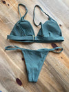 Saint Lucia bikini - kaki grøn