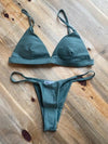 Saint Lucia bikini - kaki grøn